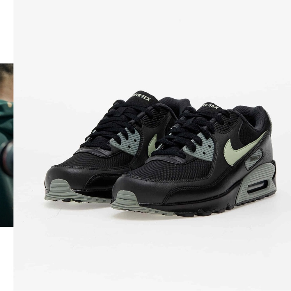 Nike Air Max 90 GTX Black Honeydew FD5810-001 GORE TEX Airmax Shoes Sneakers